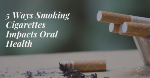 Learn about how smoking cigarettes impacts oral health.