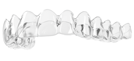 Clear orthodontic aligners like Invisalign